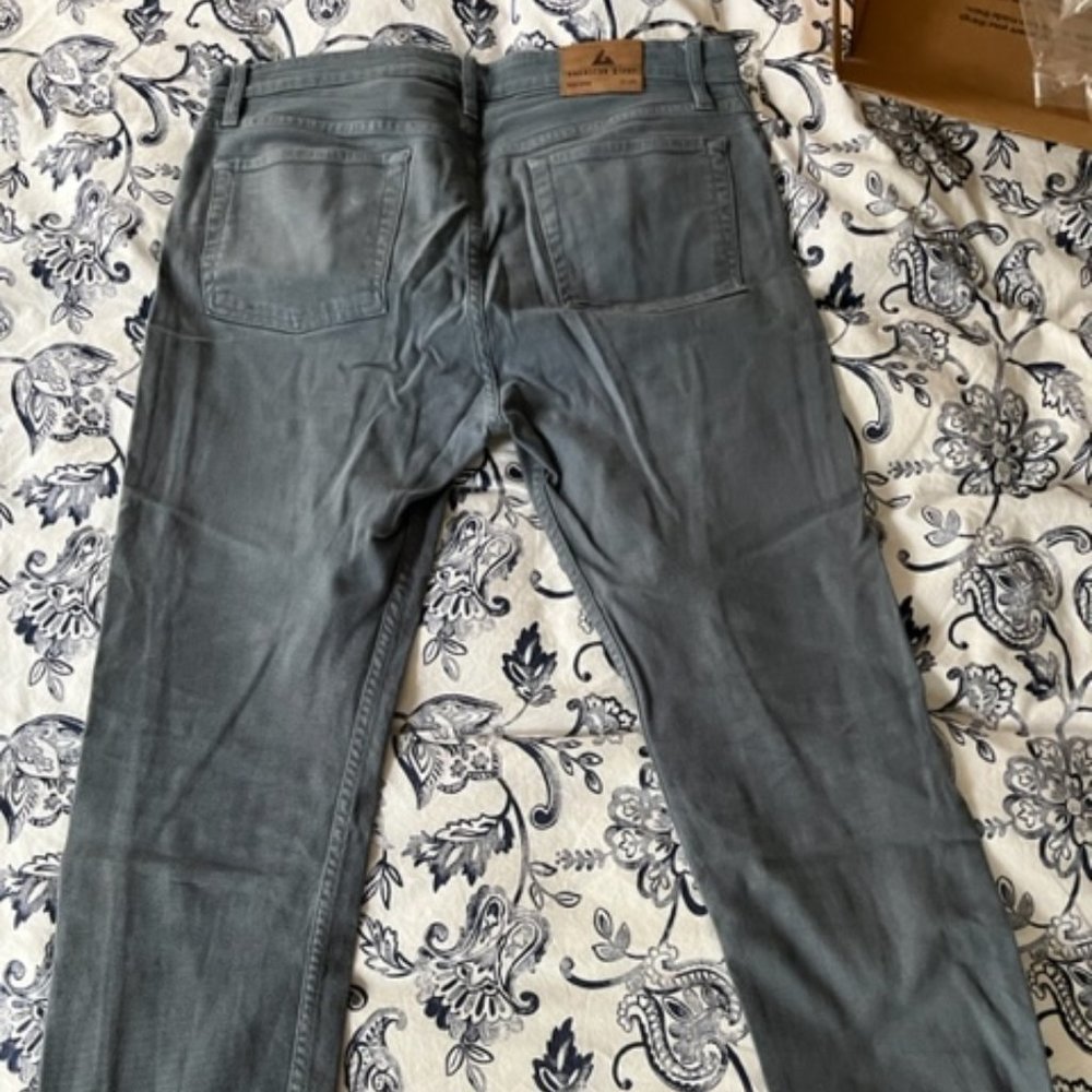 American Giant - Canvas Roughneck Pant Slim 34x34 - Vintage Indigo
